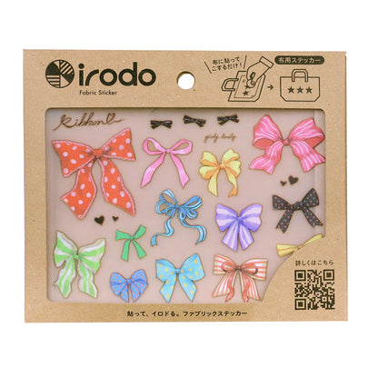 Irodo Decorative Fabric Transfer Sticker – Ribbon Collection