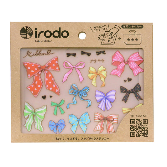 Irodo Decorative Fabric Transfer Sticker – Ribbon Collection