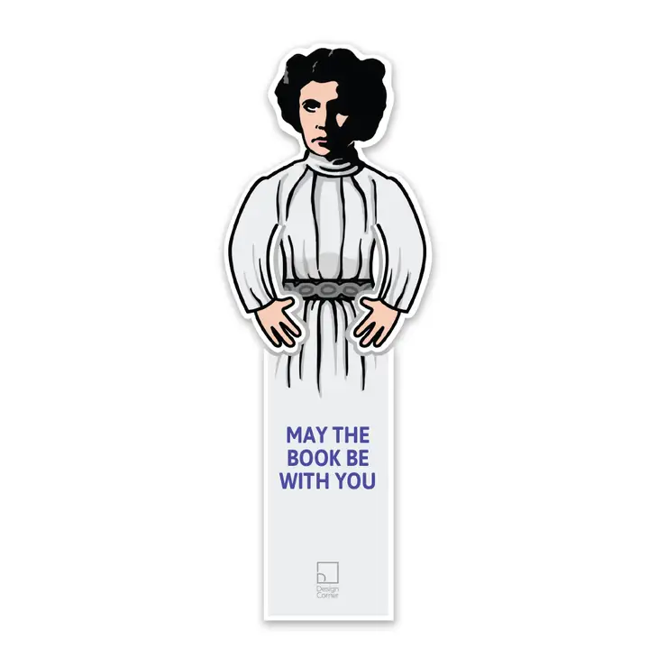 Star Wars Princess Leia Die Cut Bookmark