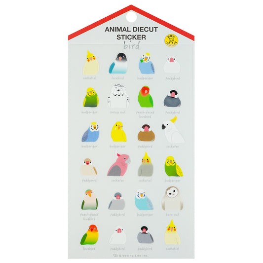 Animal Die-Cut Sticker Bird