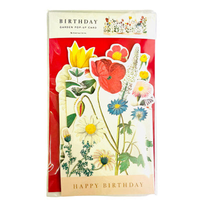 Pop-up Accordion Birthday Garden Card