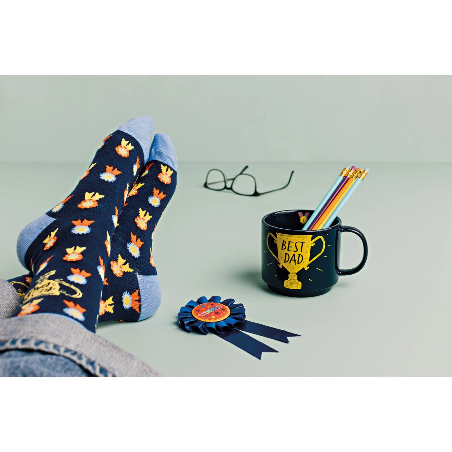 Best Dad Mug & Socks Set of 2