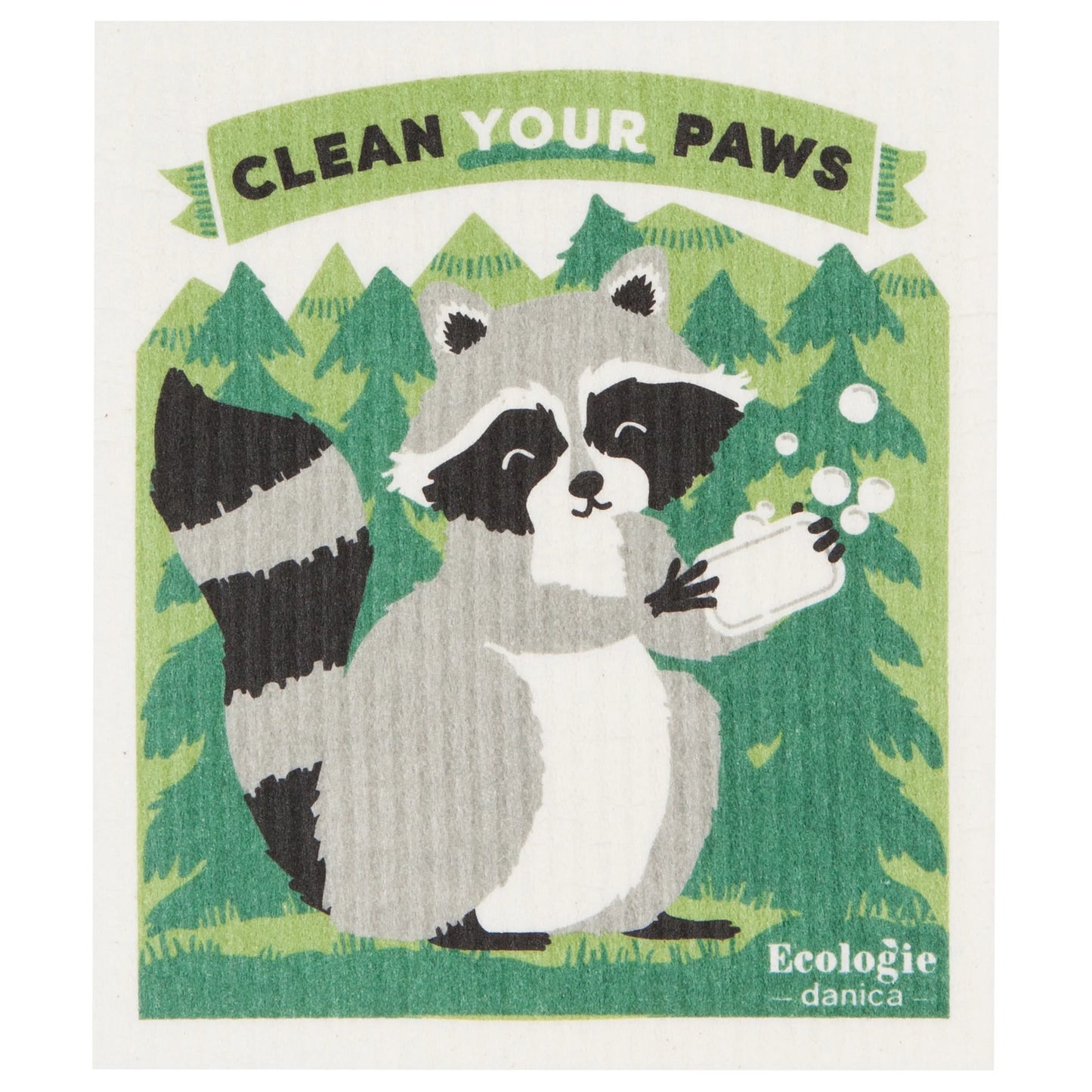 Swedish Dishcloth Clean Your Paws