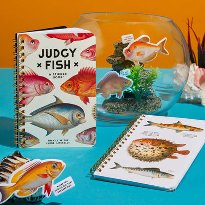 Judgy Fish Sticker Book