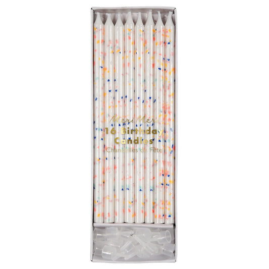 Confetti Birthday Candles
