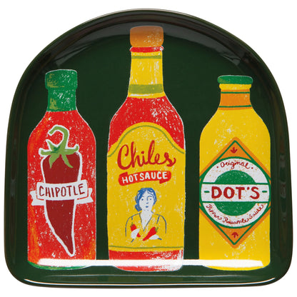 Hot Sauce Shaped Dish