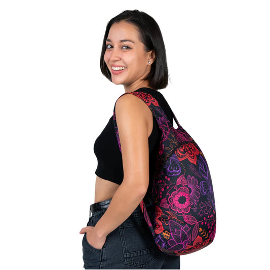 Nanobag Daypack Neon Flowers