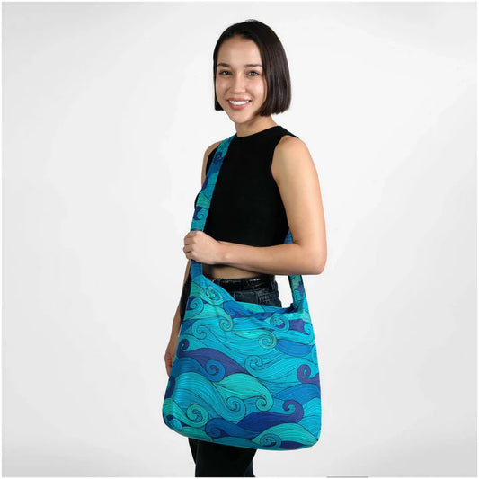 Nanobag Sling Blue Waves