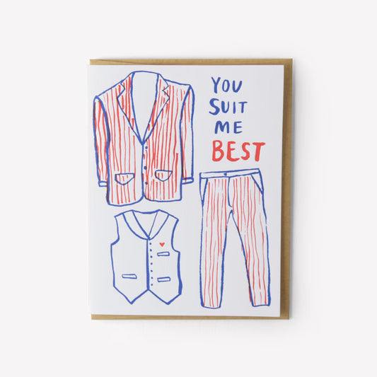 Suit Me Best Card