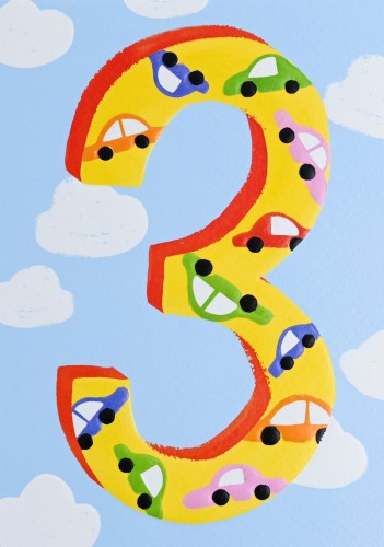 3rd Birthday Card