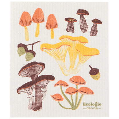 Swedish Dishcloth Field Mushrooms