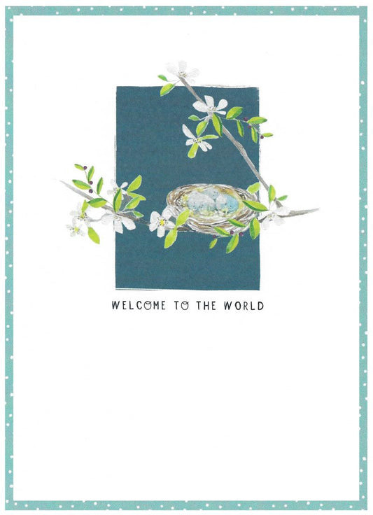 Welcome To The World Card