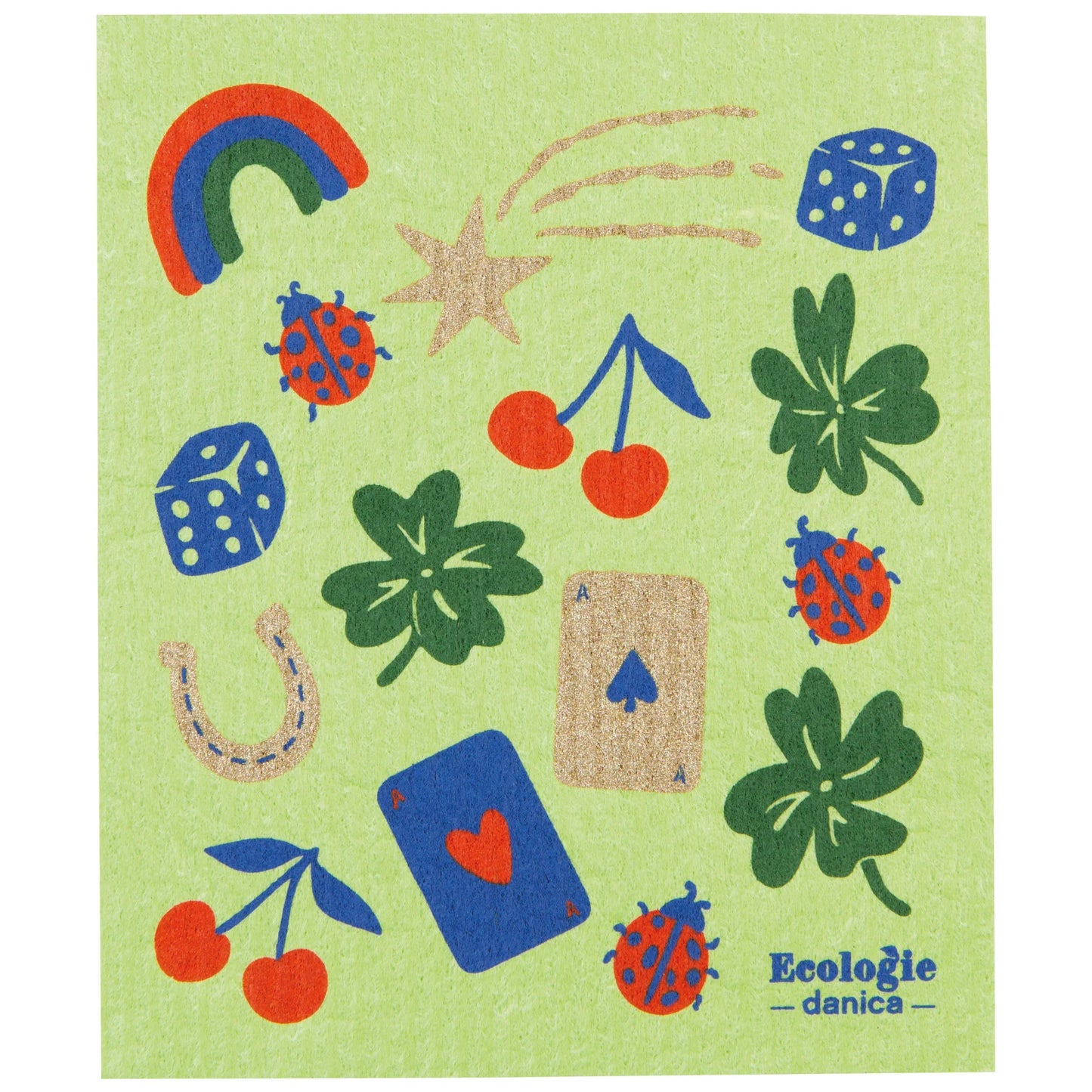 Swedish Dishcloth Feeling Lucky