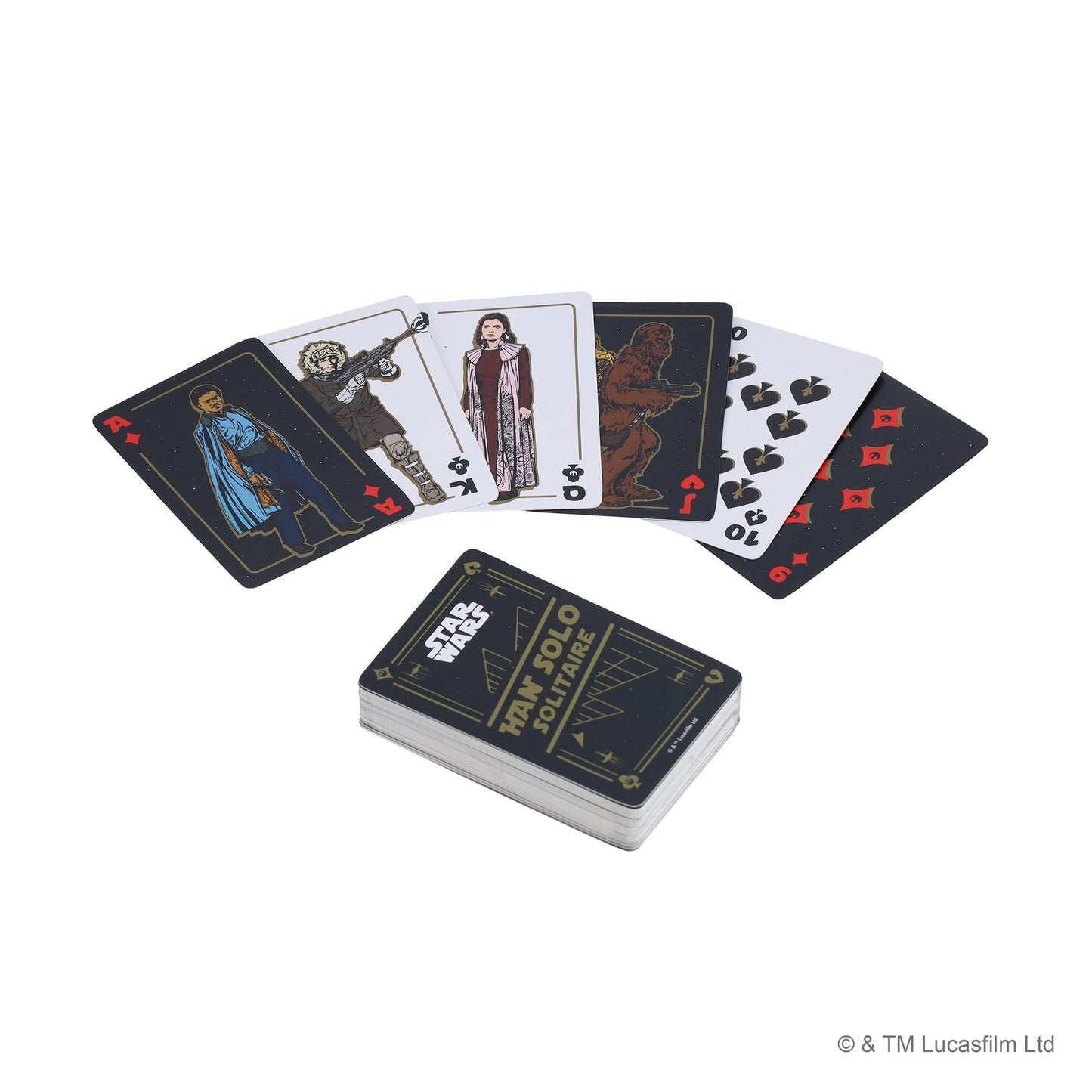 Star Wars Han Solo Solitaire Card Game