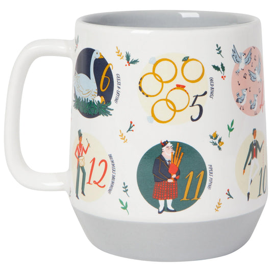 12 Days of Christmas Mega Mug