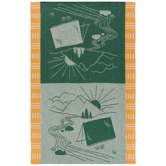 Camp Out Jacquard Dishtowel