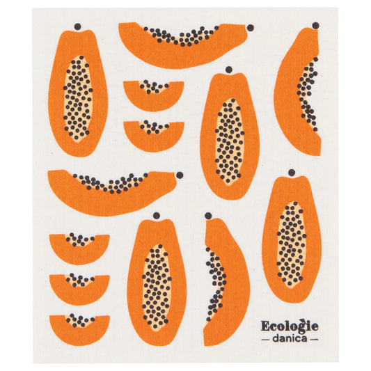 Swedish Dishcloth Papaya