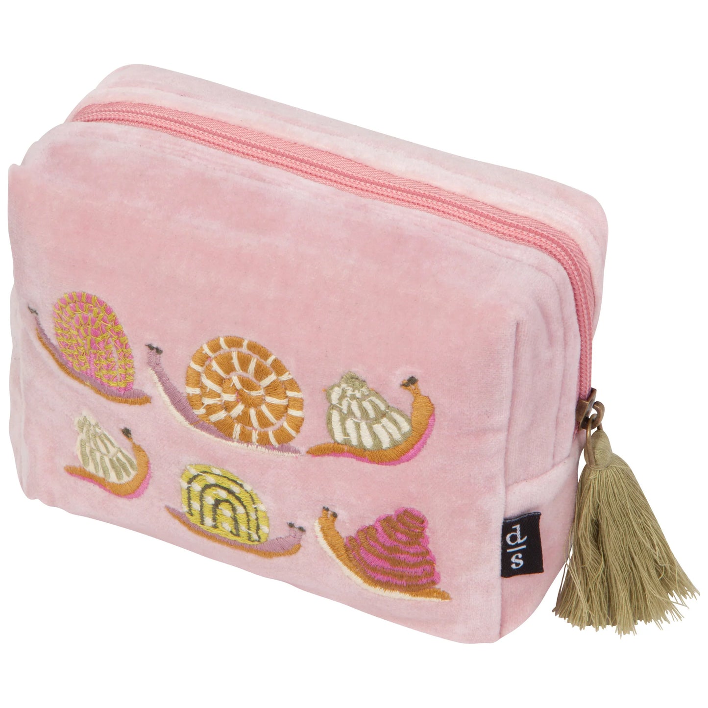 Embroidered Pouch Gardenland