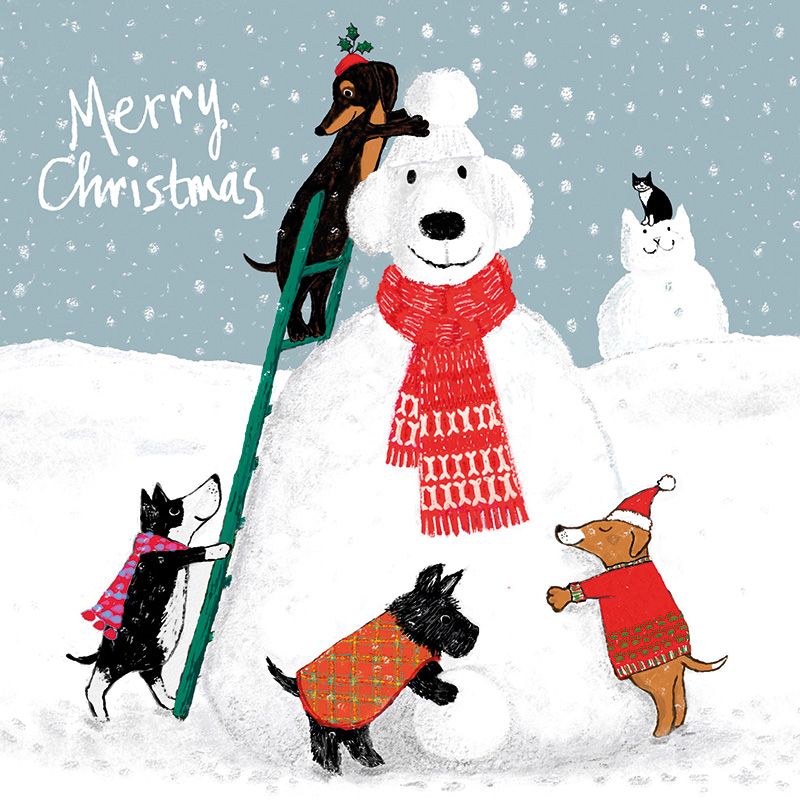 Snowdog Card