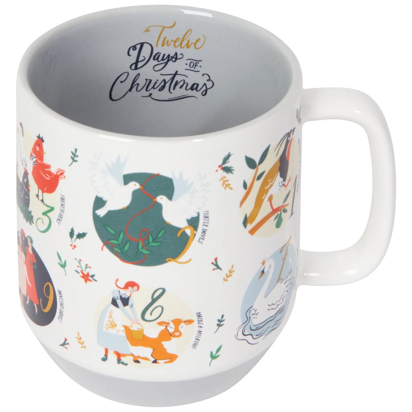 12 Days of Christmas Mega Mug