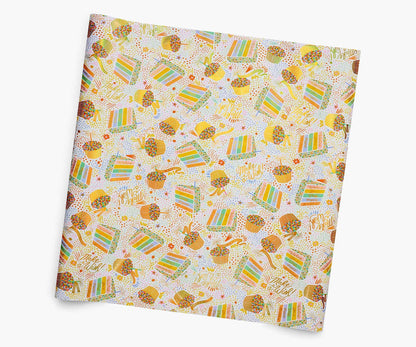 Birthday Cake Continuous Roll Wrap