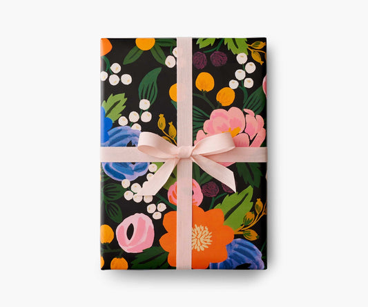 Vintage Blossoms Continuous Roll Wrap