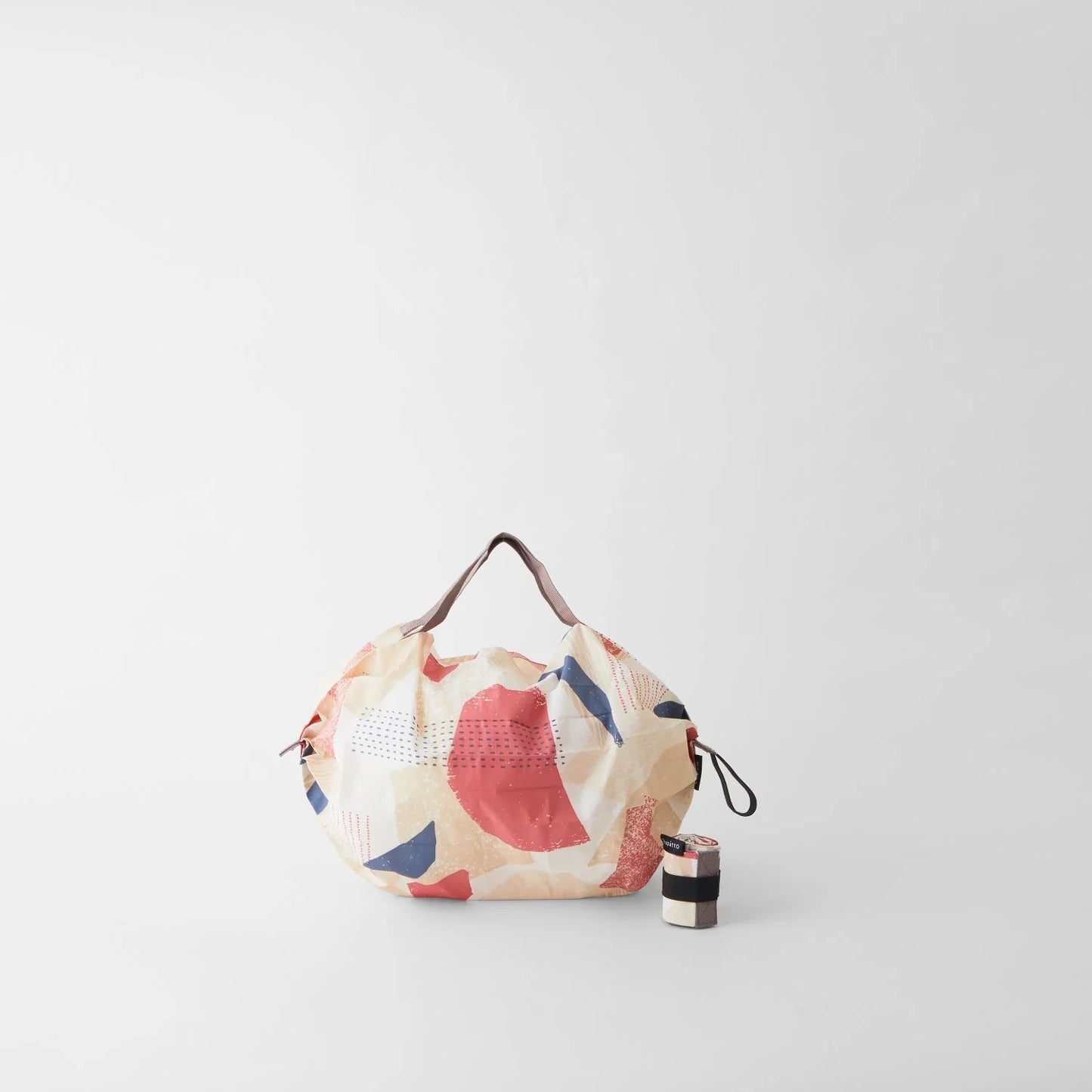 Shupatto Compact Reusable Bag Small Hagire Fabric Scraps