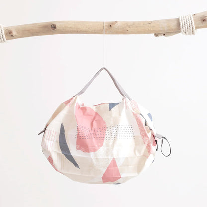 Shupatto Compact Reusable Bag Small Hagire Fabric Scraps