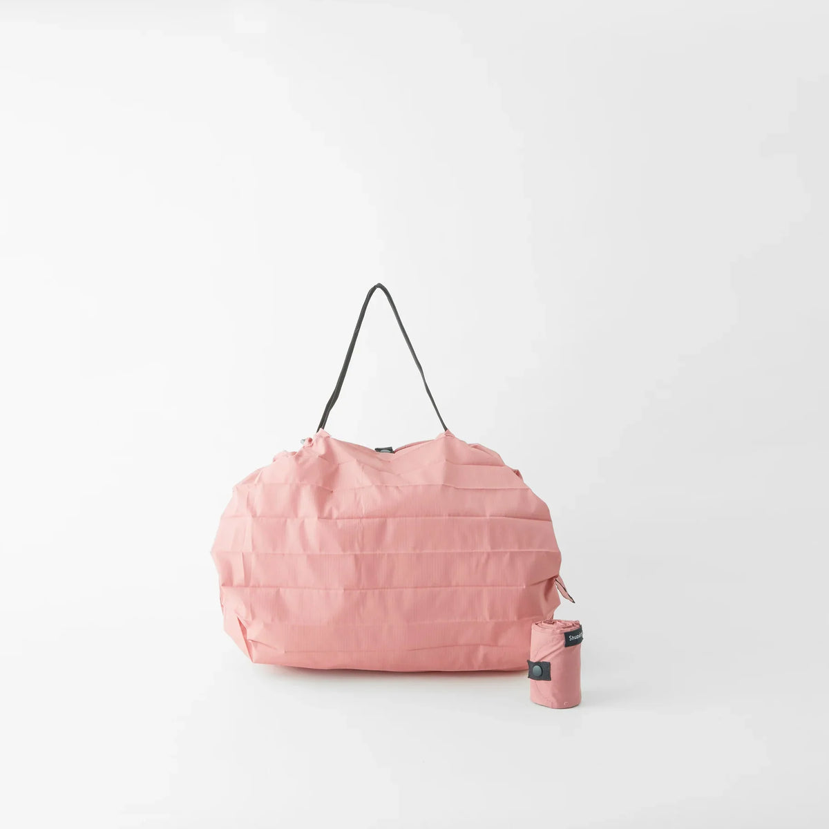 Shupatto Compact Reusable Bag Medium Momo Pink