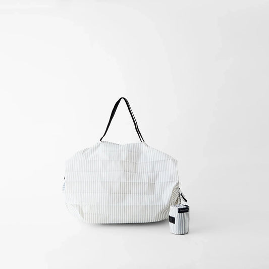Shupatto Compact Reusable Bag Medium Sen Stripe