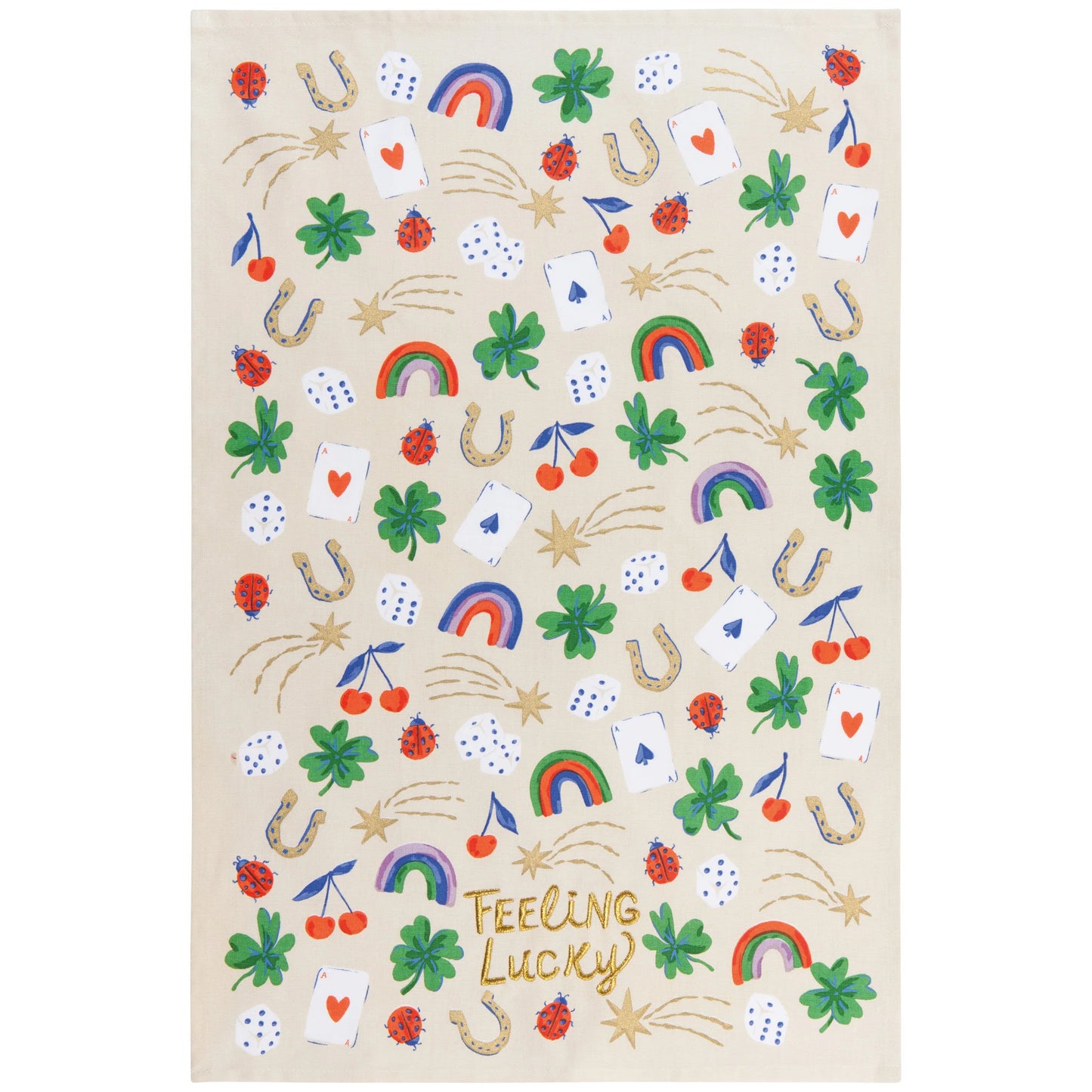 Feeling Lucky Decorative Dishtowel