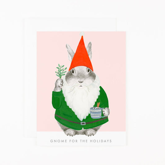 Gnome For The Holidays Card