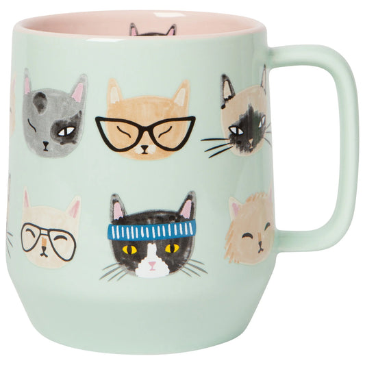 Mega 22oz Feline Fine Mug