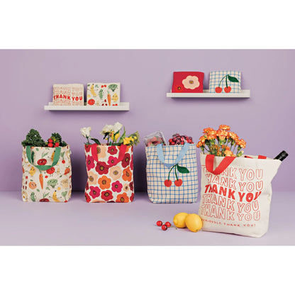 Very Cherry Pocket Tote