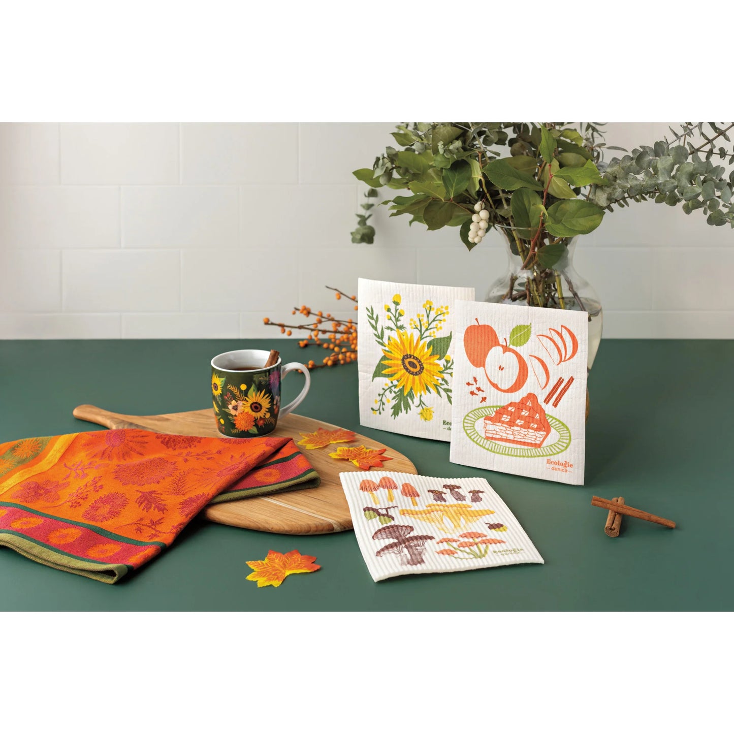 Swedish Dishcloth Sunflower Splendor
