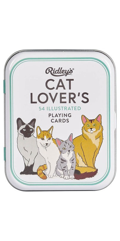 Cat Lovers Playing Cards