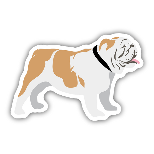 S118 Stickers Large Bulldog