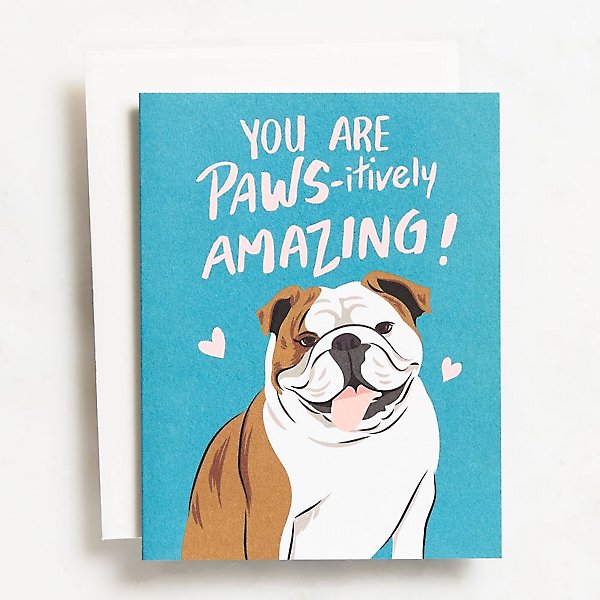 PAWSITIVELY AMAZING CARD