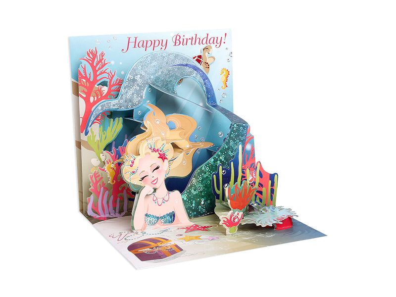 Pop-up Mermaids Card