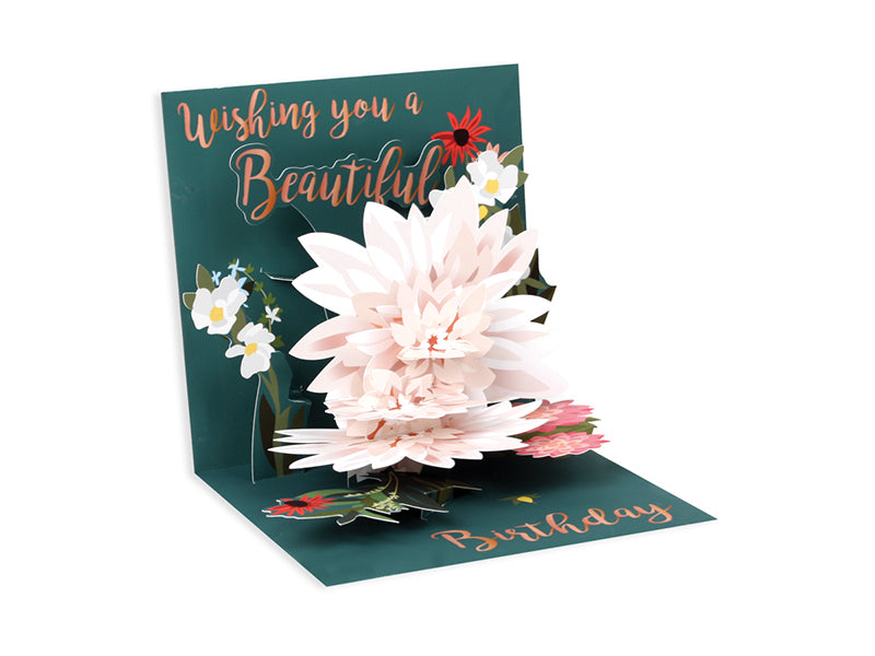 Pop-up Beautiful Birthday Card