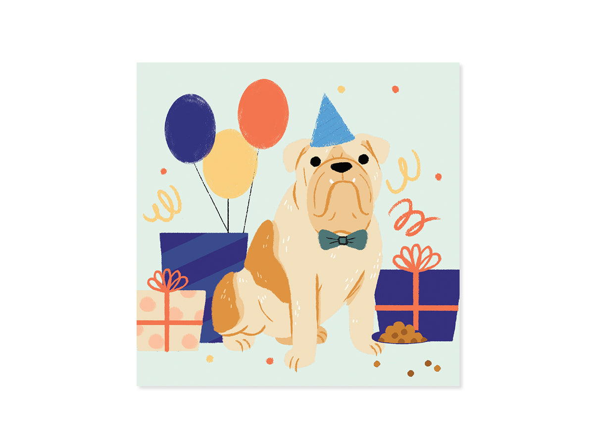 Pop-up Woof Party Card