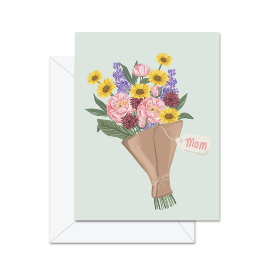 Mom - Bouquet Greeting Card