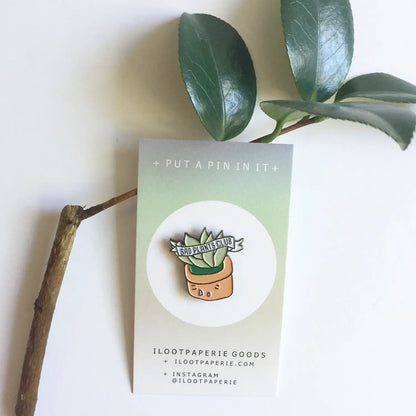 @33 Sad Plants Club Enamel Lapel Pin