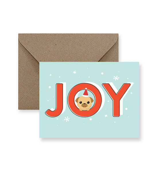 Joy Holiday Greeting Card