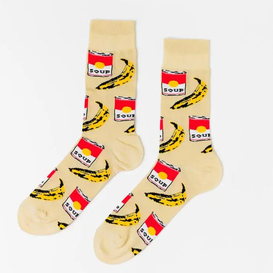 Men's Crew Socks Pop Art