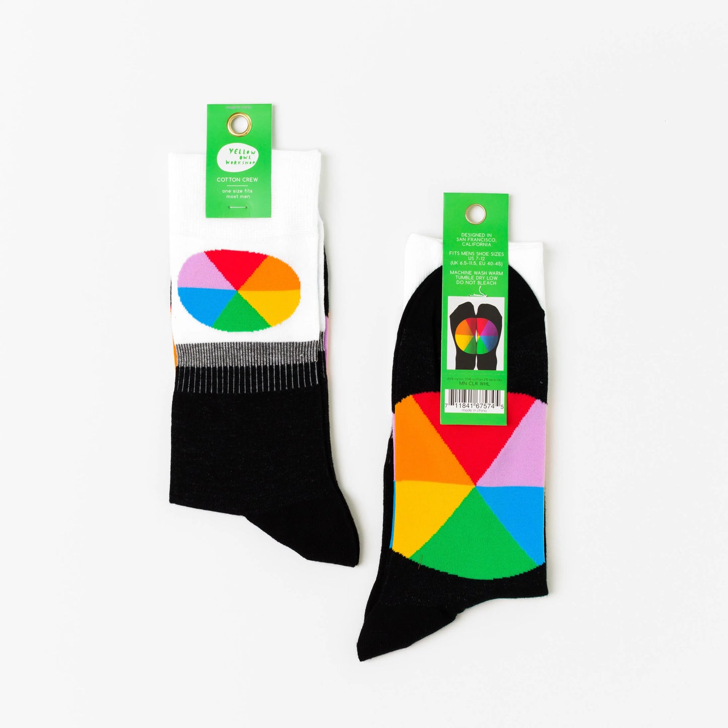 Men's Crew Socks Color Wheel