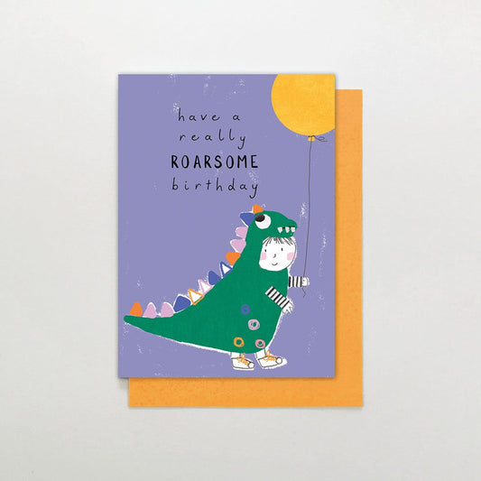 Roarsome Birthday Card