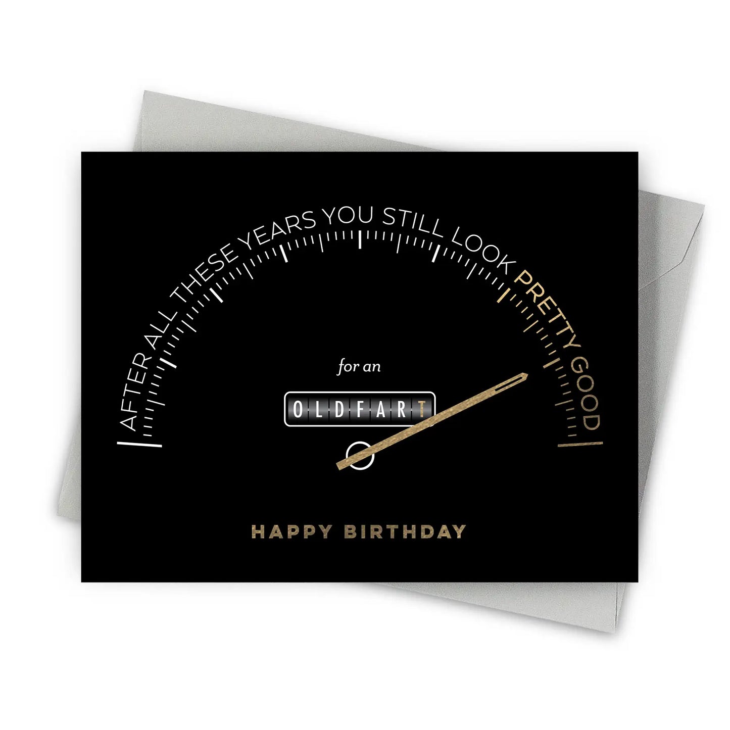 High Mileage Birthday Card