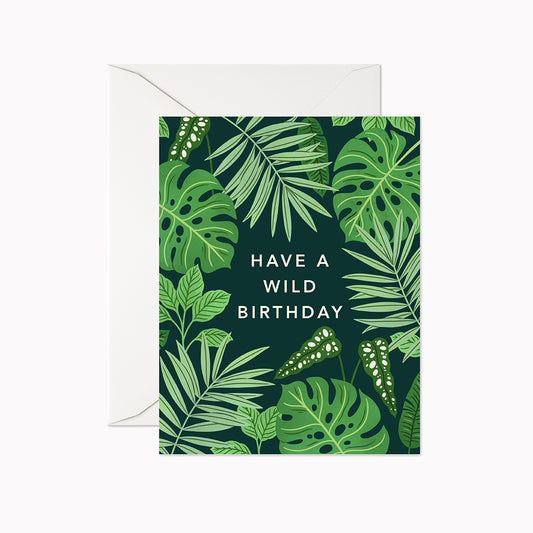 Jungle Birthday Card