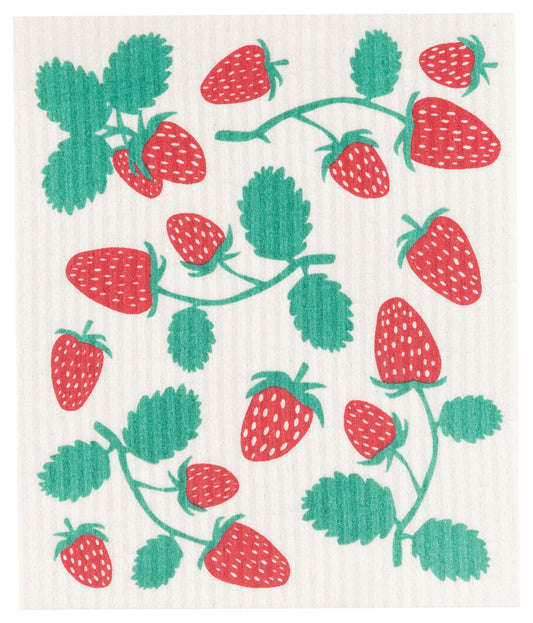 Swedish Dishcloth Strawberries